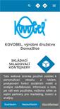 Mobile Screenshot of kovobel.cz